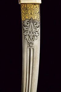 Raffinata jambiya decorata con pietre  - Asta Rare Armi Antiche e Militaria da tutto il mondo - Associazione Nazionale - Case d'Asta italiane
