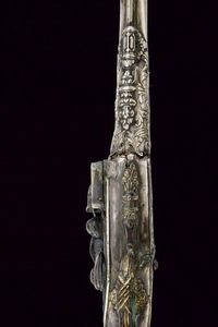 Interessante pistola a pietra focaia  - Asta Rare Armi Antiche e Militaria da tutto il mondo - Associazione Nazionale - Case d'Asta italiane