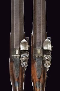 Bel paio di pistole a pietra focaia di Joseph Manton  - Asta Rare Armi Antiche e Militaria da tutto il mondo - Associazione Nazionale - Case d'Asta italiane