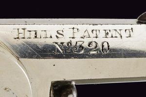 Raro revolver Hill's patent a percussione centrale  - Asta Rare Armi Antiche e Militaria da tutto il mondo - Associazione Nazionale - Case d'Asta italiane