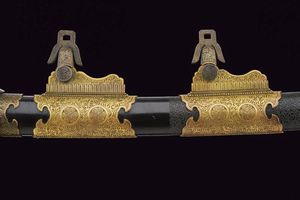 Interessante e raro tachi con firma Kuni Karachi no Kami Fujiwara Masahiro  - Asta Rare Armi Antiche e Militaria da tutto il mondo - Associazione Nazionale - Case d'Asta italiane