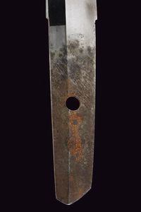 Tanto in koshirae aikuchi Tsugaru-nuri  - Asta Rare Armi Antiche e Militaria da tutto il mondo - Associazione Nazionale - Case d'Asta italiane