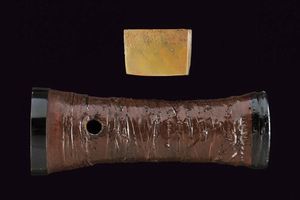 Tanto in koshirae aikuchi Tsugaru-nuri  - Asta Rare Armi Antiche e Militaria da tutto il mondo - Associazione Nazionale - Case d'Asta italiane