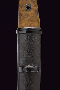 Tanto in koshirae aikuchi Ishime-nuri  - Asta Rare Armi Antiche e Militaria da tutto il mondo - Associazione Nazionale - Case d'Asta italiane