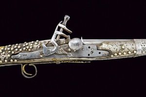 Altit (Tihahit) a pietra focaia  - Asta Rare Armi Antiche e Militaria da tutto il mondo - Associazione Nazionale - Case d'Asta italiane