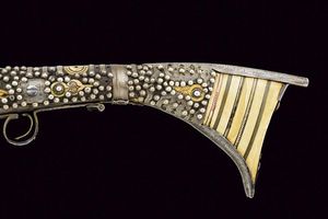 Altit (Tihahit) a pietra focaia  - Asta Rare Armi Antiche e Militaria da tutto il mondo - Associazione Nazionale - Case d'Asta italiane