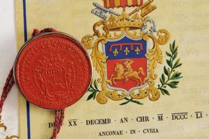 Nomina ad arcivescovo  - Asta Rare Armi Antiche e Militaria da tutto il mondo - Associazione Nazionale - Case d'Asta italiane