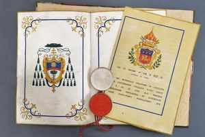 Nomina ad arcivescovo  - Asta Rare Armi Antiche e Militaria da tutto il mondo - Associazione Nazionale - Case d'Asta italiane