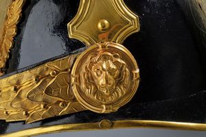 Elmo da ufficiale del k. u. k. Leibgarde Reitereskadron  - Asta Rare Armi Antiche e Militaria da tutto il mondo - Associazione Nazionale - Case d'Asta italiane