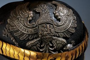 Czapka da sottufficiale del Ulanen Rgt. Graf Haeseler Nr. 11  - Asta Rare Armi Antiche e Militaria da tutto il mondo - Associazione Nazionale - Case d'Asta italiane