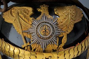 Czapka da ufficiale del 2. Garde-Ulanen Rgt.  - Asta Rare Armi Antiche e Militaria da tutto il mondo - Associazione Nazionale - Case d'Asta italiane