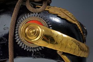 Czapka da ufficiale del 2. Garde-Ulanen Rgt.  - Asta Rare Armi Antiche e Militaria da tutto il mondo - Associazione Nazionale - Case d'Asta italiane