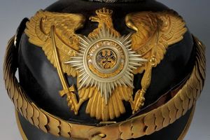 Czapka da ufficiale del 2. Garde-Ulanen Rgt.  - Asta Rare Armi Antiche e Militaria da tutto il mondo - Associazione Nazionale - Case d'Asta italiane