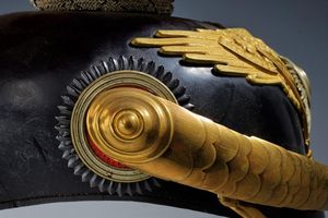 Czapka da ufficiale del 2. Garde-Ulanen Rgt.  - Asta Rare Armi Antiche e Militaria da tutto il mondo - Associazione Nazionale - Case d'Asta italiane