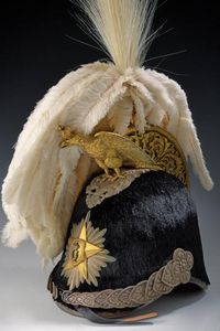 Elmo da generale con le cifre di Umberto I  - Asta Rare Armi Antiche e Militaria da tutto il mondo - Associazione Nazionale - Case d'Asta italiane