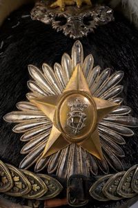 Elmo da generale, epoca Vittorio Emanuele III  - Asta Rare Armi Antiche e Militaria da tutto il mondo - Associazione Nazionale - Case d'Asta italiane