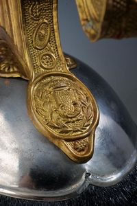 Elmo da truppa di Cavalleria  - Asta Rare Armi Antiche e Militaria da tutto il mondo - Associazione Nazionale - Case d'Asta italiane