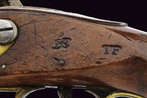 Pistola a pietra focaia Sea service  - Asta Rare Armi Antiche e Militaria da tutto il mondo - Associazione Nazionale - Case d'Asta italiane