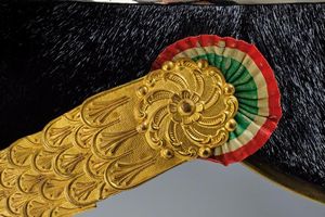 Elmo per ufficiale del Genova Cavalleria  - Asta Rare Armi Antiche e Militaria da tutto il mondo - Associazione Nazionale - Case d'Asta italiane