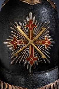 Rarissimo elmo da alabardiere  - Asta Rare Armi Antiche e Militaria da tutto il mondo - Associazione Nazionale - Case d'Asta italiane