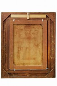 Olio su tela  - Asta Rare Armi Antiche e Militaria da tutto il mondo - Associazione Nazionale - Case d'Asta italiane