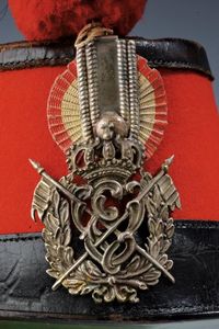Kepi da ufficiale dei Lancieri di Aosta  - Asta Rare Armi Antiche e Militaria da tutto il mondo - Associazione Nazionale - Case d'Asta italiane