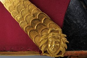 Rarissimo shako per Guardia d'Onore  - Asta Rare Armi Antiche e Militaria da tutto il mondo - Associazione Nazionale - Case d'Asta italiane