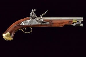 Pistola a pietra focaia da cavalleria personalizzata  - Asta Rare Armi Antiche e Militaria da tutto il mondo - Associazione Nazionale - Case d'Asta italiane