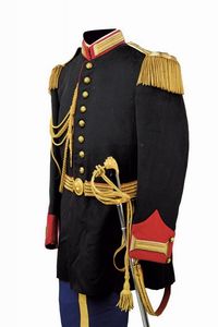 Uniforme da ufficiale della guardia palatina  - Asta Rare Armi Antiche e Militaria da tutto il mondo - Associazione Nazionale - Case d'Asta italiane