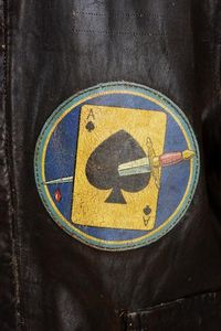 Rara giacca da aviatore in pelle modello A2 della Army Air Force - 116� Squadrone  - Asta Rare Armi Antiche e Militaria da tutto il mondo - Associazione Nazionale - Case d'Asta italiane