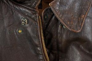 Rara giacca da aviatore in pelle modello A2 della Army Air Force - 116� Squadrone  - Asta Rare Armi Antiche e Militaria da tutto il mondo - Associazione Nazionale - Case d'Asta italiane