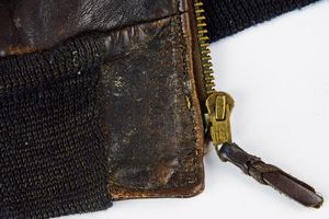 Rara giacca da aviatore in pelle modello A2 della Army Air Force - 116� Squadrone  - Asta Rare Armi Antiche e Militaria da tutto il mondo - Associazione Nazionale - Case d'Asta italiane