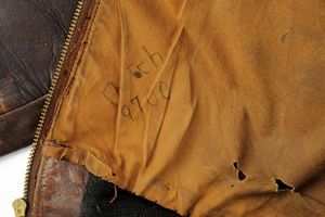 Rara giacca da aviatore in pelle modello A2 della Army Air Force - 116� Squadrone  - Asta Rare Armi Antiche e Militaria da tutto il mondo - Associazione Nazionale - Case d'Asta italiane
