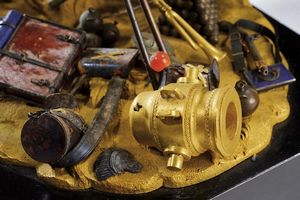 Straordinario trofeo d'armi in miniatura  - Asta Rare Armi Antiche e Militaria da tutto il mondo - Associazione Nazionale - Case d'Asta italiane