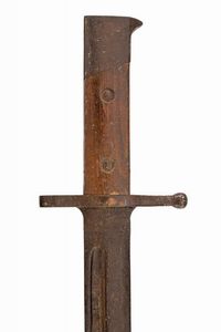 Scultura commemorativa lavorata a effigiare la baionetta modello 1891  - Asta Rare Armi Antiche e Militaria da tutto il mondo - Associazione Nazionale - Case d'Asta italiane