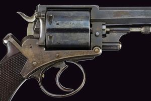 Bel revolver Adams a percussione centrale  - Asta Rare Armi Antiche e Militaria da tutto il mondo - Associazione Nazionale - Case d'Asta italiane