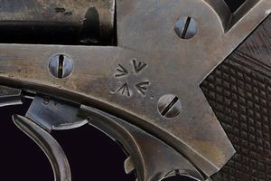 Bel revolver Adams a percussione centrale  - Asta Rare Armi Antiche e Militaria da tutto il mondo - Associazione Nazionale - Case d'Asta italiane