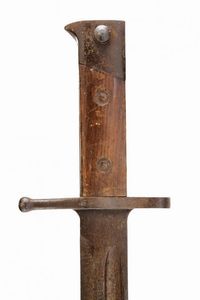 Scultura commemorativa lavorata a effigiare la baionetta modello 1891  - Asta Rare Armi Antiche e Militaria da tutto il mondo - Associazione Nazionale - Case d'Asta italiane