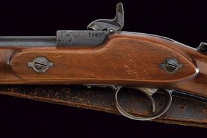 Rara carabina a luminello Whitworth con sistema a retrocarica Westley Richards Monkey Tail  - Asta Rare Armi Antiche e Militaria da tutto il mondo - Associazione Nazionale - Case d'Asta italiane