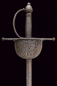 Spada a tazza  - Asta Rare Armi Antiche e Militaria da tutto il mondo - Associazione Nazionale - Case d'Asta italiane