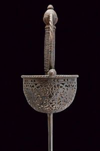 Spada a tazza  - Asta Rare Armi Antiche e Militaria da tutto il mondo - Associazione Nazionale - Case d'Asta italiane