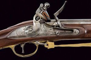 Fucile Brown Bess a pietra focaia con baionetta  - Asta Rare Armi Antiche e Militaria da tutto il mondo - Associazione Nazionale - Case d'Asta italiane