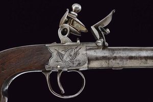 Mazzagatto a pietra focaia di H. Nock  - Asta Rare Armi Antiche e Militaria da tutto il mondo - Associazione Nazionale - Case d'Asta italiane