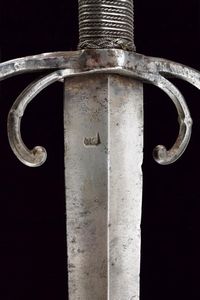 Splendido daga a granchio  - Asta Rare Armi Antiche e Militaria da tutto il mondo - Associazione Nazionale - Case d'Asta italiane