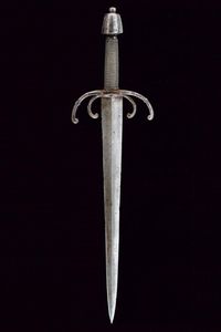 Splendido daga a granchio  - Asta Rare Armi Antiche e Militaria da tutto il mondo - Associazione Nazionale - Case d'Asta italiane