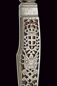 Rara ed elegante coltella di Villani  - Asta Rare Armi Antiche e Militaria da tutto il mondo - Associazione Nazionale - Case d'Asta italiane