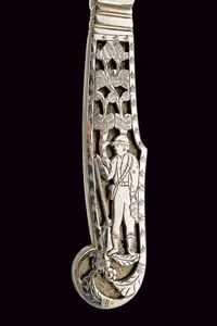 Rara e raffinata coltella da caccia  - Asta Rare Armi Antiche e Militaria da tutto il mondo - Associazione Nazionale - Case d'Asta italiane