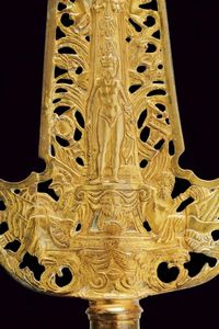 Partigiana dorata e traforata  - Asta Rare Armi Antiche e Militaria da tutto il mondo - Associazione Nazionale - Case d'Asta italiane