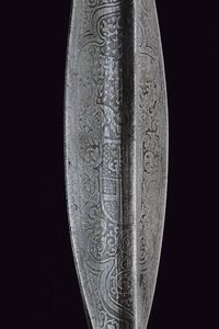 Rara alabarda incisa con stemma  - Asta Rare Armi Antiche e Militaria da tutto il mondo - Associazione Nazionale - Case d'Asta italiane