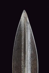 Rara alabarda incisa con stemma  - Asta Rare Armi Antiche e Militaria da tutto il mondo - Associazione Nazionale - Case d'Asta italiane